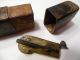 Civil War Fleam Medic Surgeon Bleeder Brass Steel Blood Letter Orig Leather Case Surgical Tools photo 5