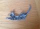 ' Beach Finds ' A Lovely ' Mali ' Cat Pewter Brooch See Details British photo 1