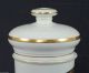 19th Century Apothecary Jar Acido Tanico Paris White Porcelain French Caut Paris Bottles & Jars photo 5