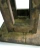 Very Rare Child ' S Stool / Tablewith Brass Decoration On All Corners. 1800-1899 photo 5