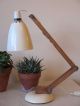 Vintage White Conran Maclamp 20th Century Desk Lamp With Wooden Arms 20th Century photo 2