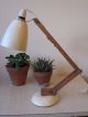 Vintage White Conran Maclamp 20th Century Desk Lamp With Wooden Arms 20th Century photo 4