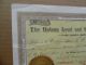 1890 Helena Lead And Silver Mining Co.  Castle Montana Stock Certificate Antique Mining photo 3