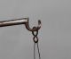 Coin Scale Hand Held Suspension Steel Beam 18th Cent Weights Oak Case Fig Table Scales photo 11