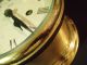Vintage Brass German Schatz Royal Mariner Ship ' S Clock Clocks photo 5