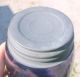Purple Mason Fruit Jar W/lid Quart 1910 ' S Era Decorative L@@k Jars photo 4