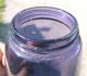 Purple Mason Fruit Jar W/lid Quart 1910 ' S Era Decorative L@@k Jars photo 6