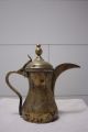 Antique Islamic Dallah Coffee Pot Arabic Oman Bedouin 2 Hallmark Old Brass Islamic photo 10