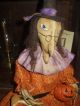 Primitive Witch Carving A Halloween Pumpkin Primitives photo 3