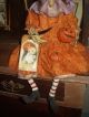 Primitive Witch Carving A Halloween Pumpkin Primitives photo 4