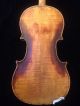 1888 Violin Not Played In Many Years Deep Dark Voice W/old Bow - Hair String photo 3