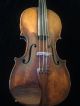 1888 Violin Not Played In Many Years Deep Dark Voice W/old Bow - Hair String photo 4