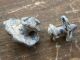 X2 Post Medieval C1600 - 1800 Lead Alloy Tobacco Jar Handles Detecting Finds British photo 2