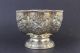 Rare Antique European Repousse Silver Plated Large Christening Bowl Cup Bowls photo 1