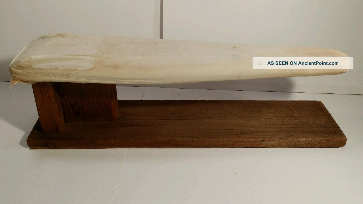 Vintage Children ' S Wooden Ironing Board Primitives photo