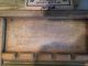 Antique Washboard National Washboard Co.  801 Brass King Early America Primitives photo 5