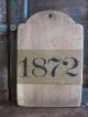 Early Antique One Piece Rolling Pin Surface Muslin Sleeve Primitives photo 6