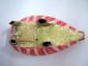 Antique Piggy Bank Painted,  Tole / Iron Pig Primitives photo 6