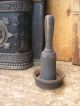 Small Antique Crock W Tin Lid Prairie Oats Primitives photo 6