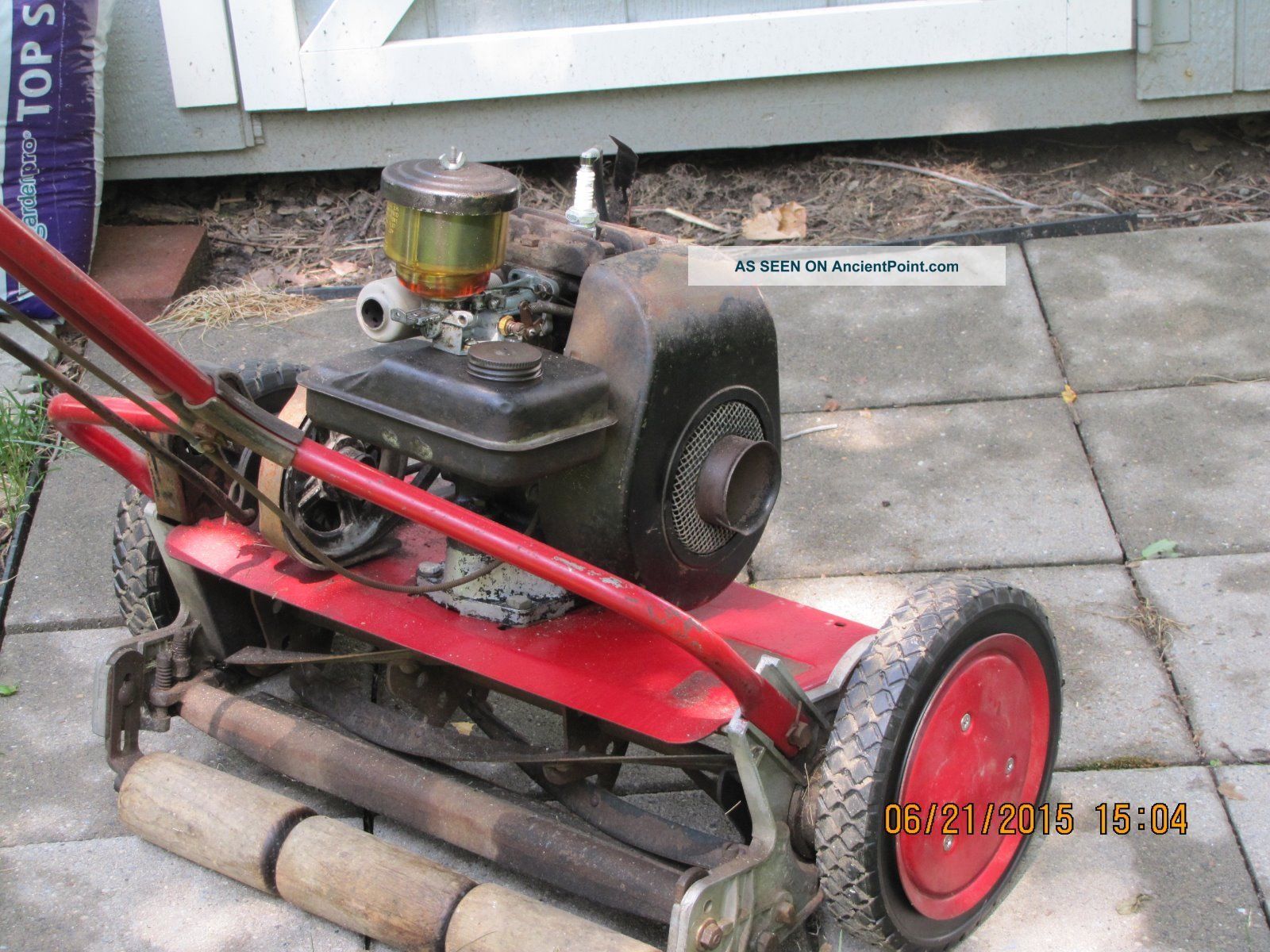 Antique Reel Powered Lawn Mower