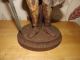 Antique Banksway Iron Charles Dickens David Copperfield Character Ashtray/lamp Lamps photo 3