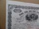 1889 Park Coal Coke Company Livingston Montana Mining Stock Certificate Antique Mining photo 4