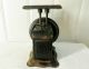 Antique Vintage Pelouze Kitchen Counter Scale 60lbs.  Black Chicago Primitive Scales photo 6