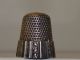 Antique,  Circa 1884 - 1928 Waite,  Thresher Sterling Silver,  Thimble,  Sewing Size 8 Thimbles photo 1