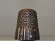 Antique,  Circa 1884 - 1928 Waite,  Thresher Sterling Silver,  Thimble,  Sewing Size 8 Thimbles photo 2