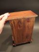Primitive Antique Style Wood Apothecary Spice Chest Cabinet 14 Drawers 1900-1950 photo 6
