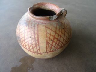 Fine Pre Columbian Polychrome Bowl/pot Or Urn.  Early & photo