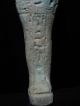 Zurqieh - Ancient Egypt,  Inscribed With Hieroglephs,  Faience Shabti Egyptian photo 2