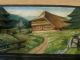 Antique Black Forest Wooden 3d Picture Nature Scene - Carved Figures photo 1