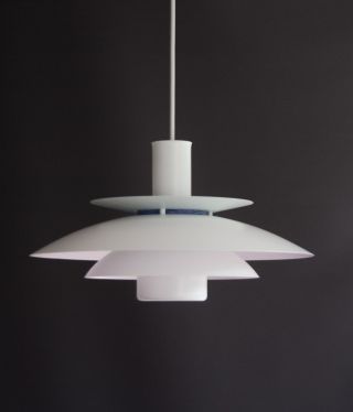 Vintage Danish Form - Light Pendant Light Lamp Mid Century Morup Poulsen Jacobsen photo