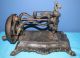 Antique Vintage Paw Foot Sewing Machine England Style Hand Painted Sewing Machines photo 7