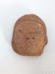 Pre - Columbian Terracotta Pottery Head Pottery Fragment Missionary Find Chile The Americas photo 5