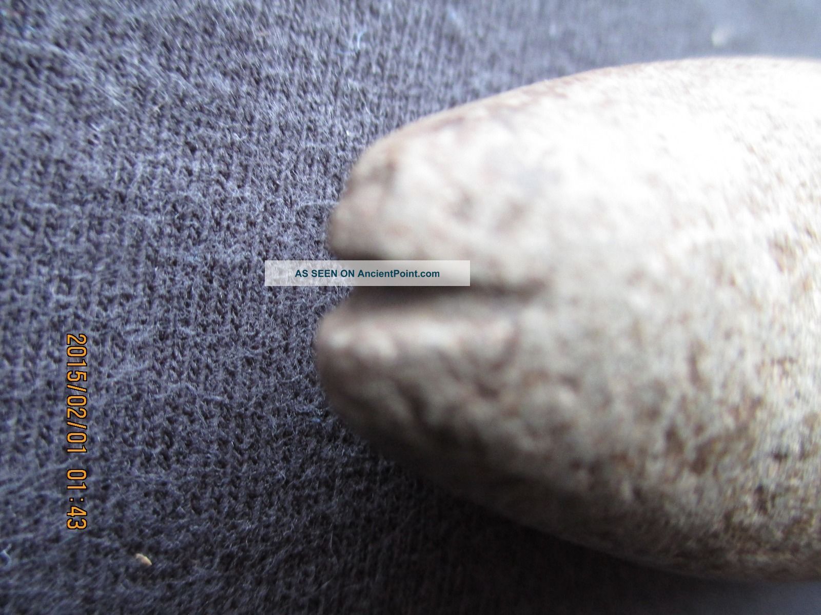 Ancient Charm Stone Atl - Atl Weight ? Se Oregon Usa Harney Co The Americas photo