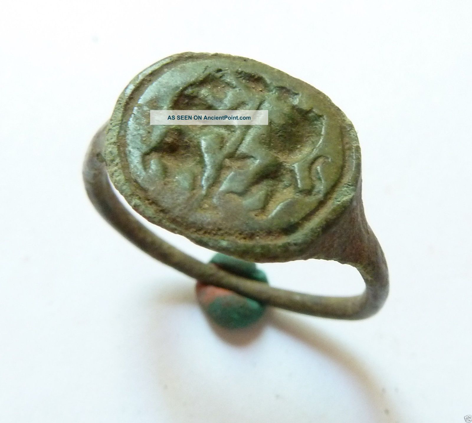 Ancient Medieval Seal - Ring (z226). Other Antiquities photo