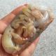 Chinese Natural Hand Carved Old Jade Jadeite Dragon Pendant Grade A P65 Necklaces & Pendants photo 1
