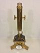 R & J Beck Microscope And Case Brass Economic Model 1870s Serial 16717 London Microscopes & Lab Equipment photo 9