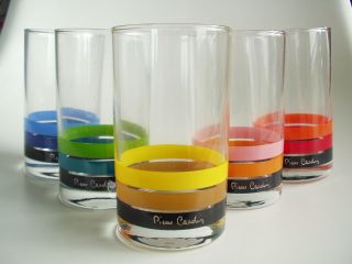 Vintage Pierre Cardin Tumbler Glass Japan / Panton Orla Kiely Alexander Girard photo