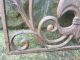 Vintage Cast Iron Floor Wall Heat Register Grate Vent Architectural Garden No 3 Heating Grates & Vents photo 3