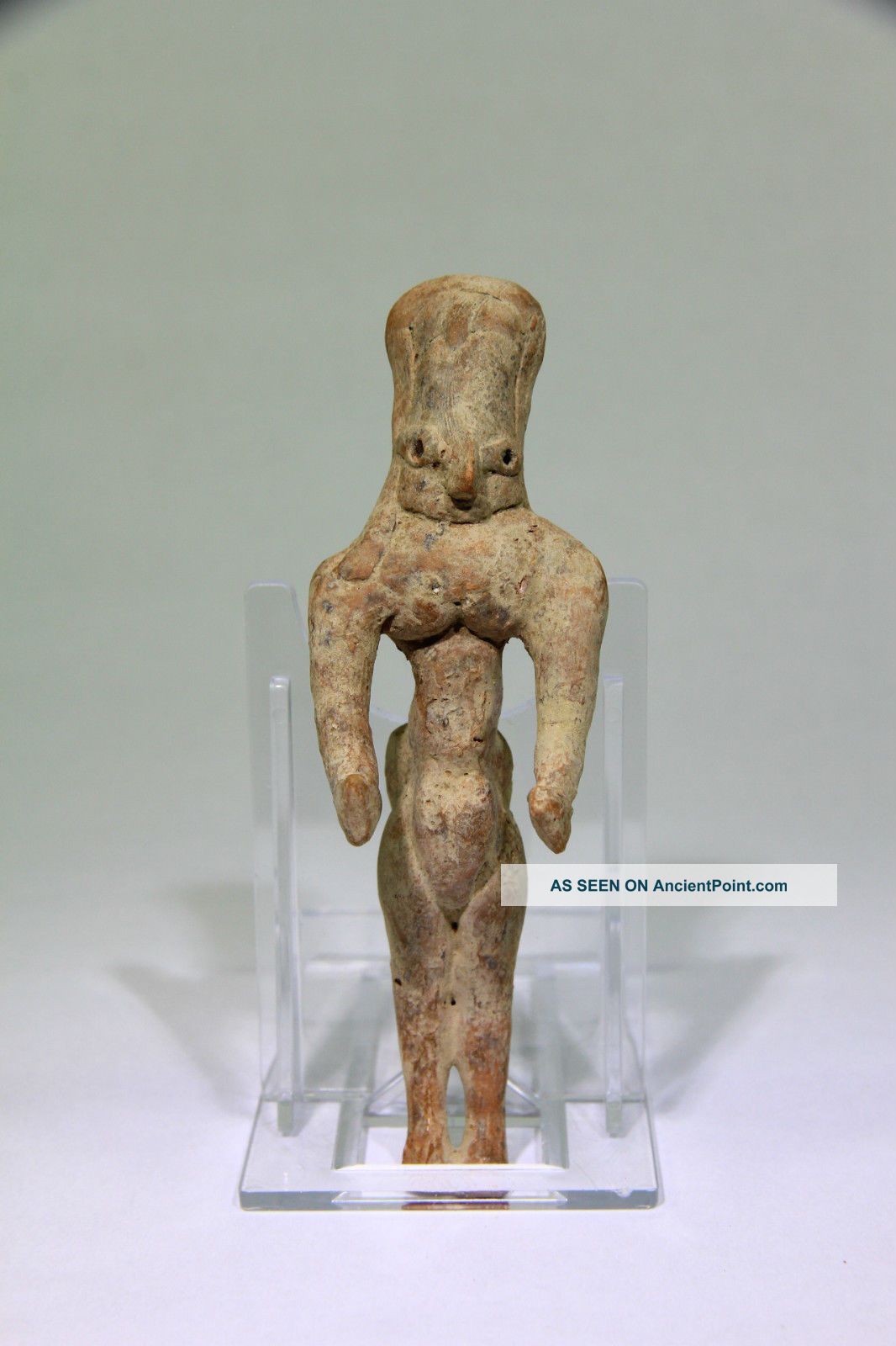Rare Ancient Near Eastern Indus Valley Mehgarh Fertility Idol 3000 Bc Near Eastern photo