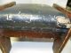 Primitive Antiqtue Vintage Foot Stool Primitives photo 1