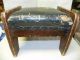 Primitive Antiqtue Vintage Foot Stool Primitives photo 7
