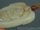 Old Chinese Nephrite Celadon Jade Pendant Archaistic Style Dragons & Fairy Boy Necklaces & Pendants photo 10