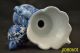 Collectible Blue And White Porcelain Painting Dragon Teapot Qianlong Mark Porcelain photo 4