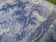 Victorian Antique Washstand / Basin Sink Blue And White Transferware C1890. Plumbing photo 5