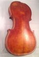 Antique Hungarian 4/4 Violin By Placht Testverek 1880 Body Tiger Parts/display String photo 9