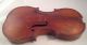Antique Hungarian 4/4 Violin By Placht Testverek 1880 Body Tiger Parts/display String photo 5